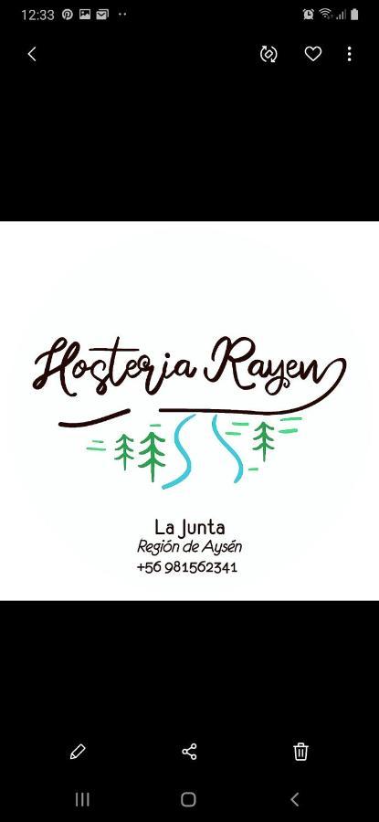 Hosteria Rayen La Junta Exterior foto